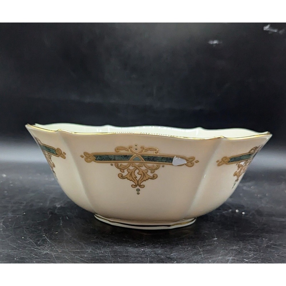 Vintage Lenox Catalan 9-1/2" Scalloped All Purpose Serving Bowl Retired USA MINT